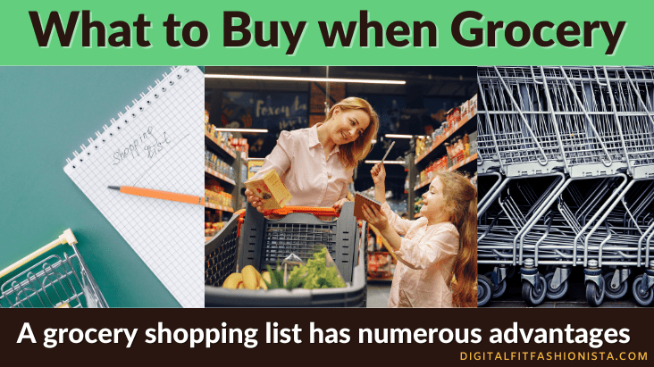 What to Buy when Grocery