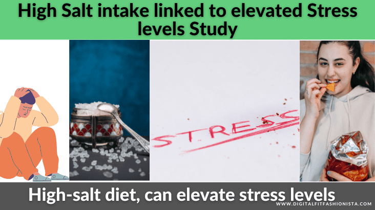High Salt intake linked to elevated Stress levels Study