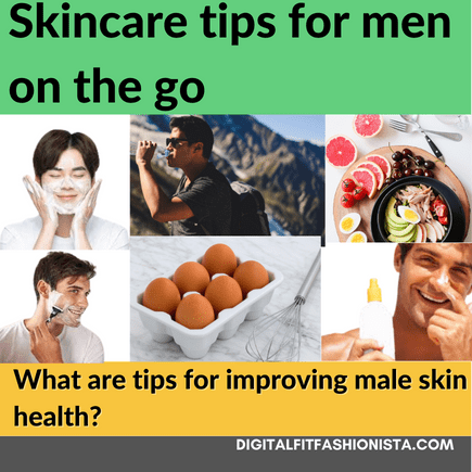 Read more about the article Skincare tips for men on the go