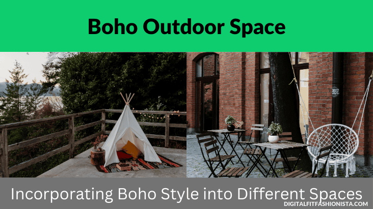 Boho Outdoor Space